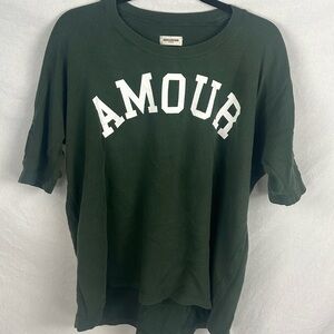 Zadig small amour shirt